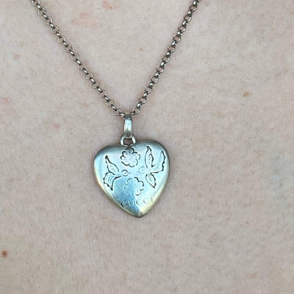 Authentic Blind For Love Gucci Pendant Necklace - Picture 1 of 8